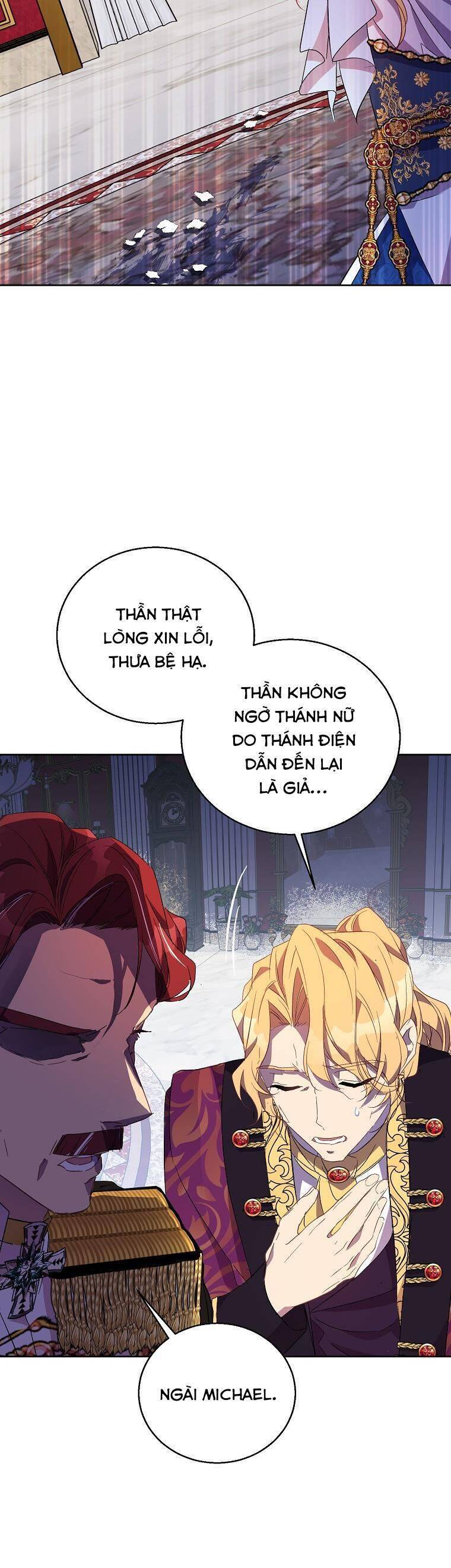 tôi là thánh nữ giả mạo nhưng các thần lại ám ảnh tôi chapter 35 - Trang 5