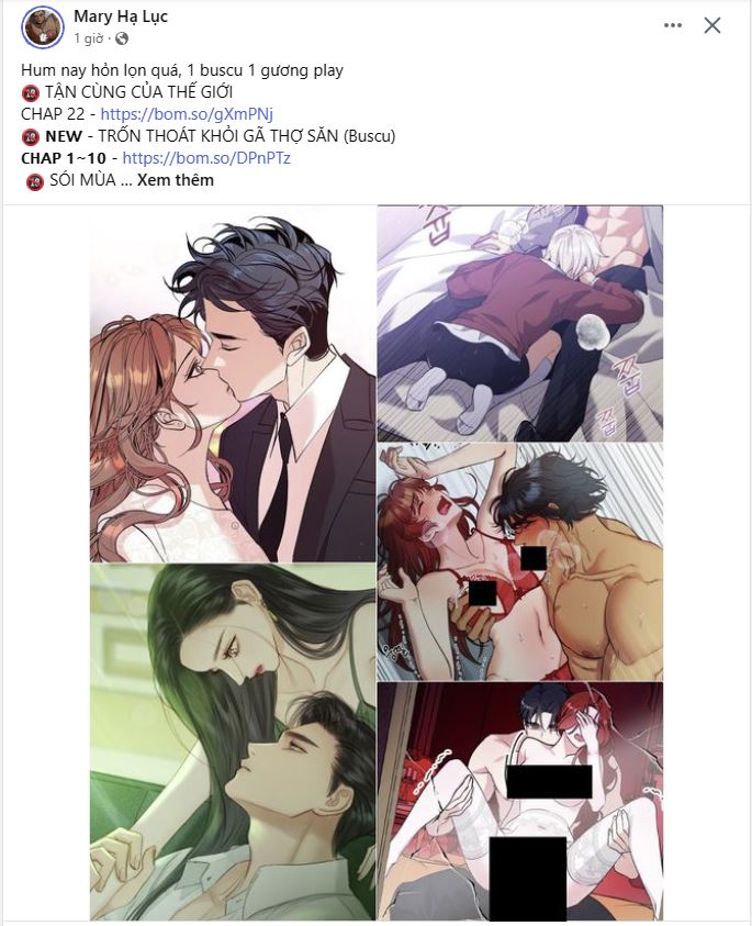 TRỐN THOÁT KHỎI GÃ THỢ SĂN 18+ Chap 11.1 - Next Chap 12.2