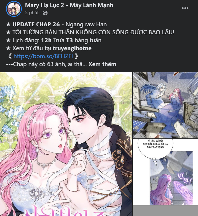 Tôi Tưởng Bản Thân Không Còn Sống Được Bao Lâu Chap 25.2 - Next Chap 25.1