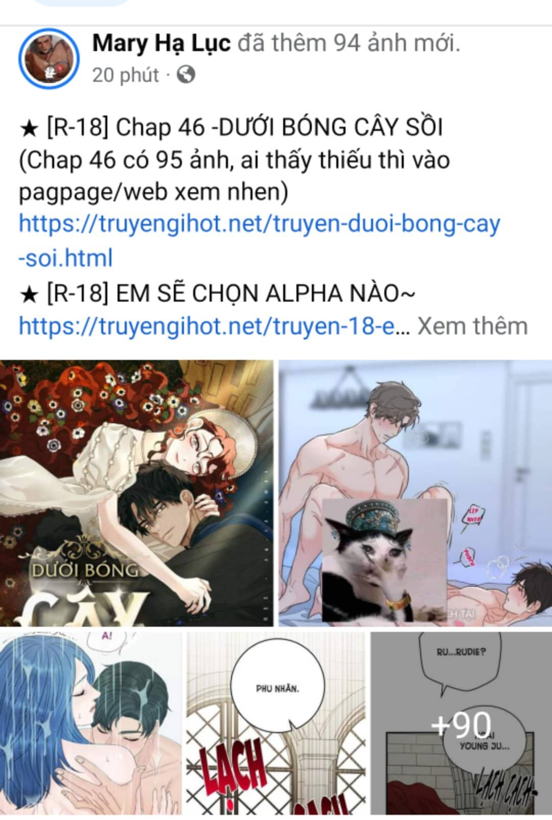 16+ Dưới Bóng Cây Sồi Chap 46.3 - Trang 2