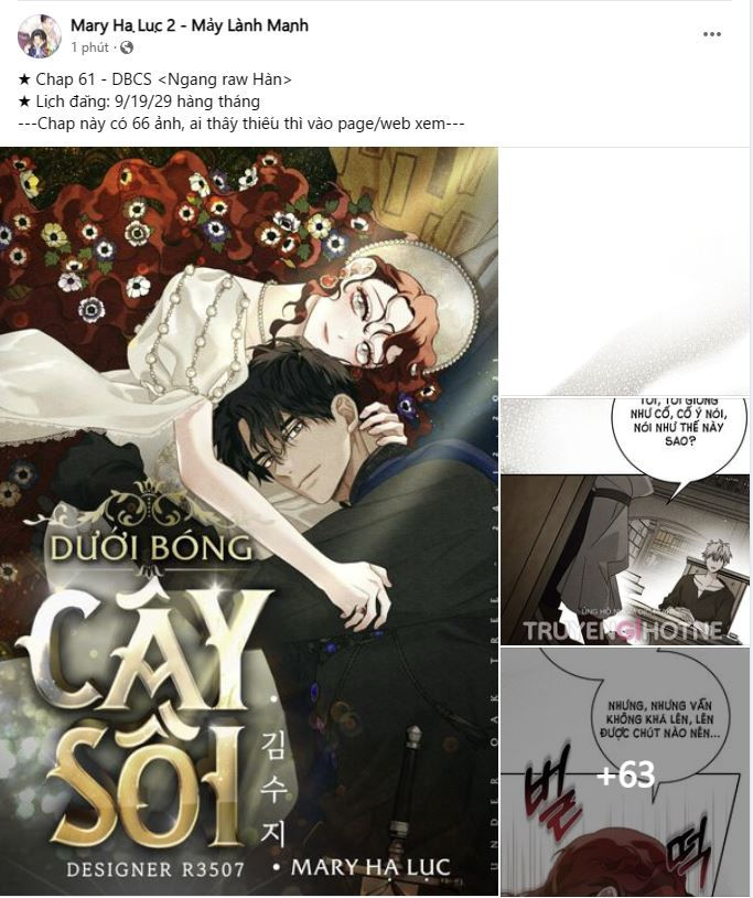 16+ Dưới Bóng Cây Sồi Chap 61.1 - Trang 2