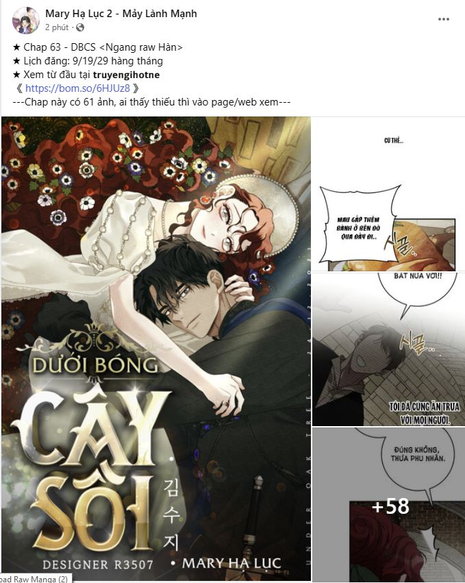 16+ Dưới Bóng Cây Sồi Chap 63.1 - Trang 2