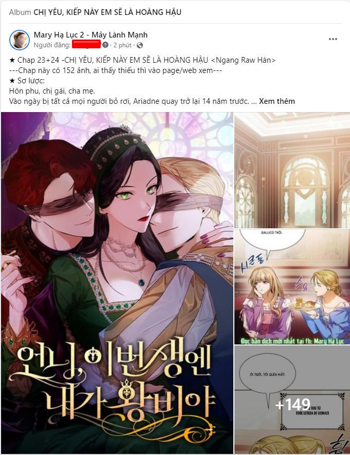 Chị Yêu, Kiếp Này Em Sẽ Là Hoàng Hậu Chap 23.1 - Next Chap 24.2