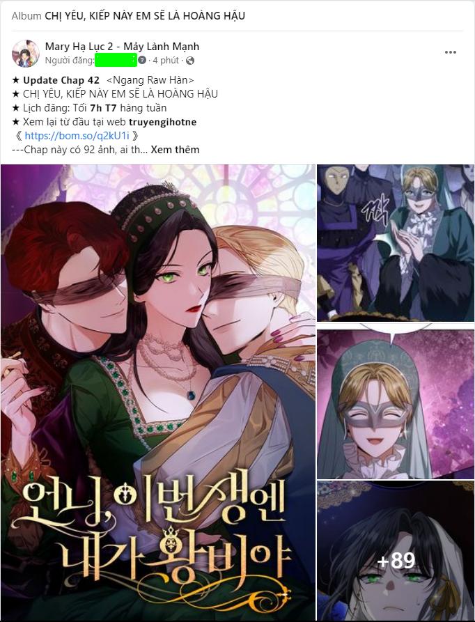 Chị Yêu, Kiếp Này Em Sẽ Là Hoàng Hậu Chap 42.1 - Next Chap 43.2