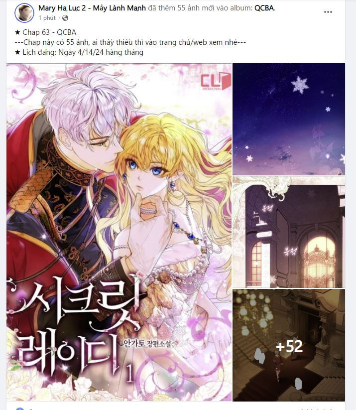 Quý Cô Bí Ẩn - Secret Lady Chap 63.1 - Trang 2