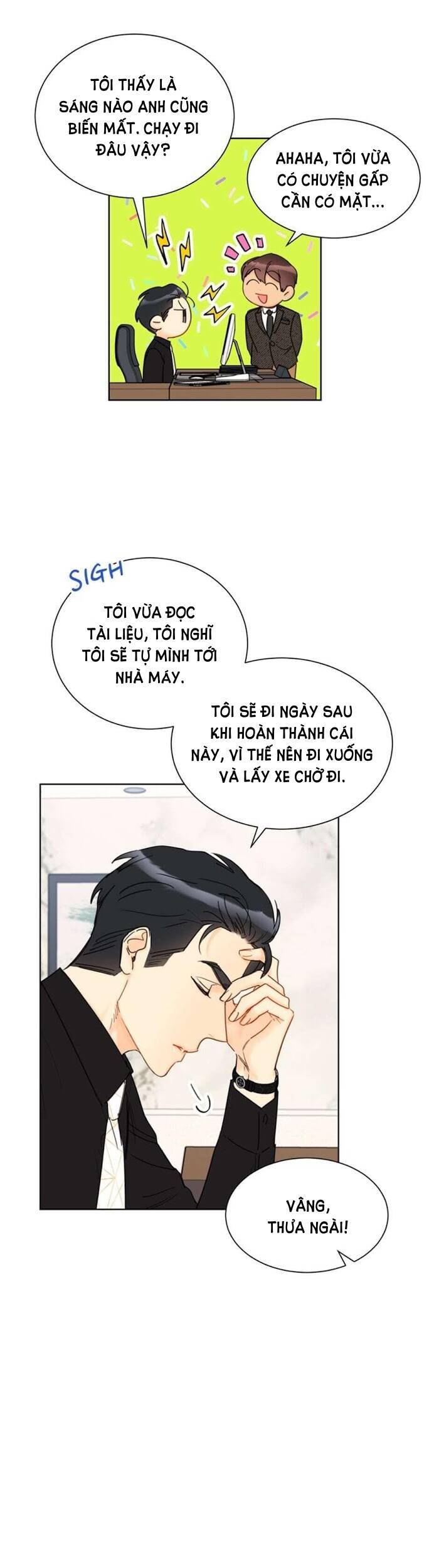 hẹn hò chốn công sở chapter 73 - Trang 2