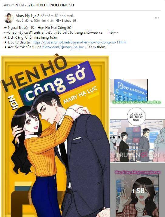 hẹn hò chốn công sở Chap 121.1 - Next 122