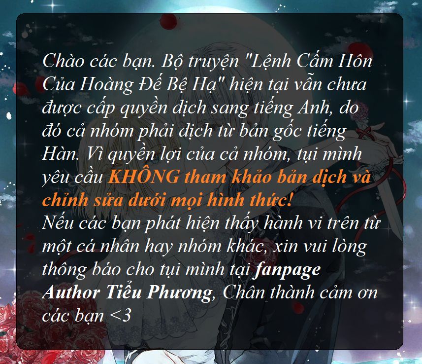 lệnh cấm hôn của hoàng đế bệ hạ chapter 1 - Trang 5