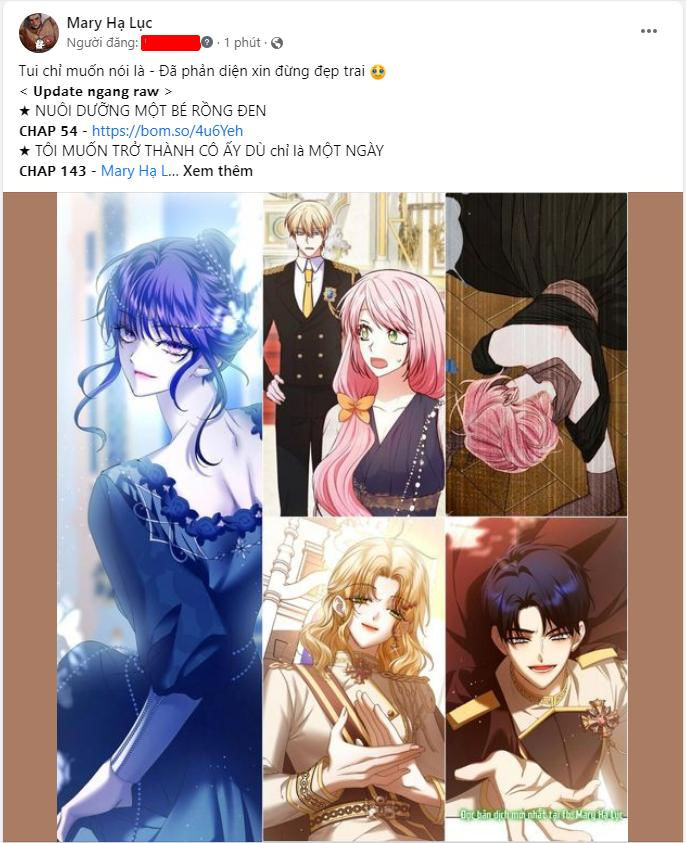 tôi muốn trở thành cô ấy dù chỉ là một ngày Chap 142.1 - Next chapter 142