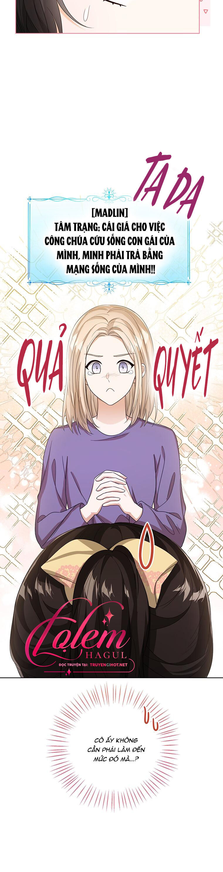 công chúa bé con nhìn vào cửa sổ trạng thái chapter 49 - Next chapter 50