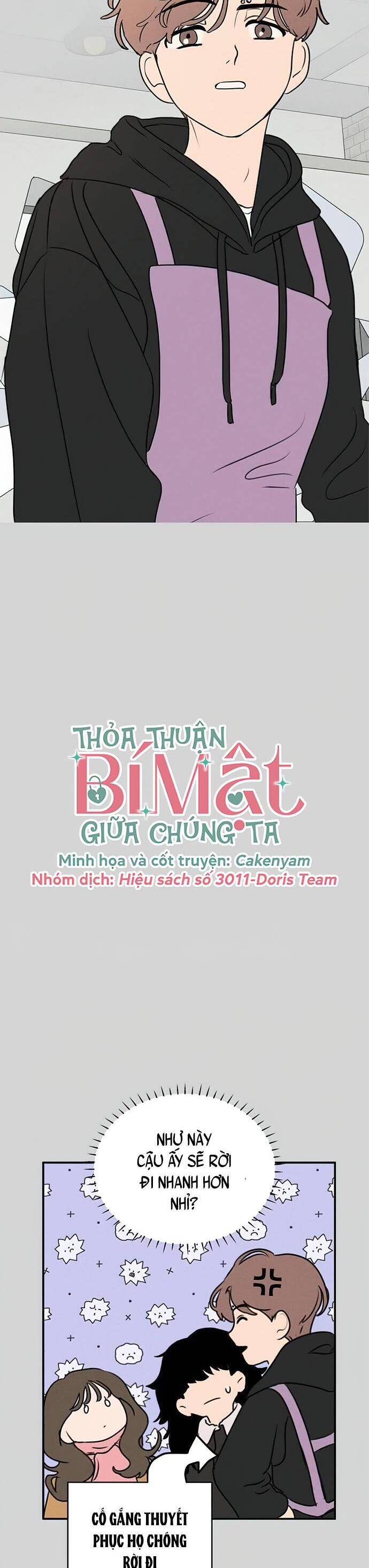 thỏa thuận bí mật giữa chúng ta chapter 25 - Trang 2