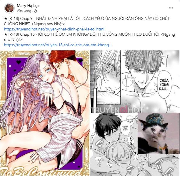 [18+] nhất định phải là tôi - cách yêu của người đàn ông này có chút cuồng nhiệt Chap 9.1 - Trang 2