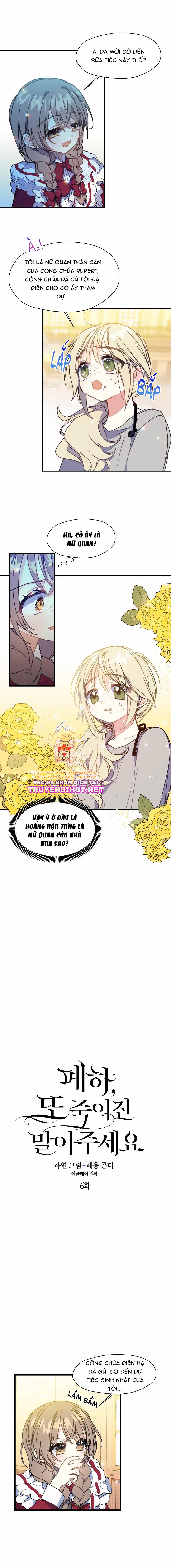 Bệ Hạ, Xin Đừng Giết Tôi!! Chap 6 - Trang 2