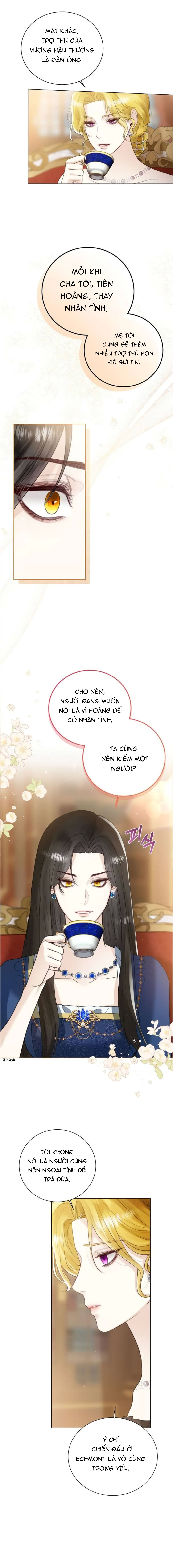 tôi sẽ từ bỏ vị trí hoàng hậu Chap 9.2 - Trang 2