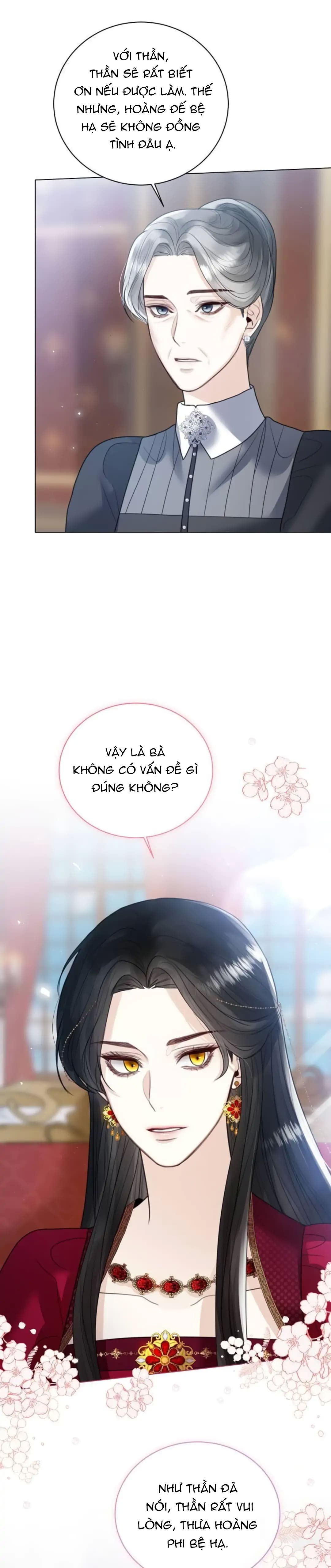 tôi sẽ từ bỏ vị trí hoàng hậu Chap 9.2 - Trang 2