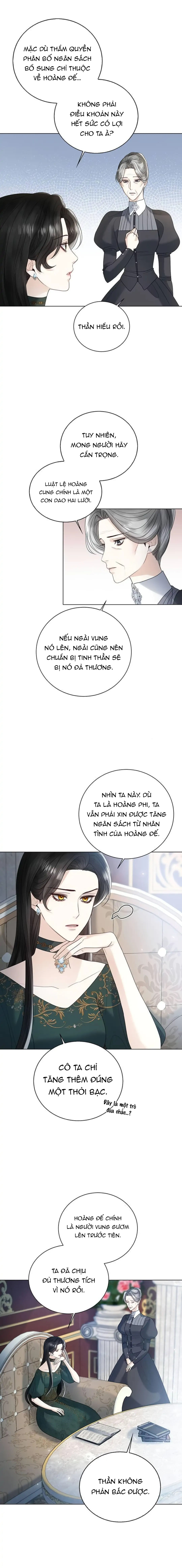 tôi sẽ từ bỏ vị trí hoàng hậu Chap 14.2 - Trang 2