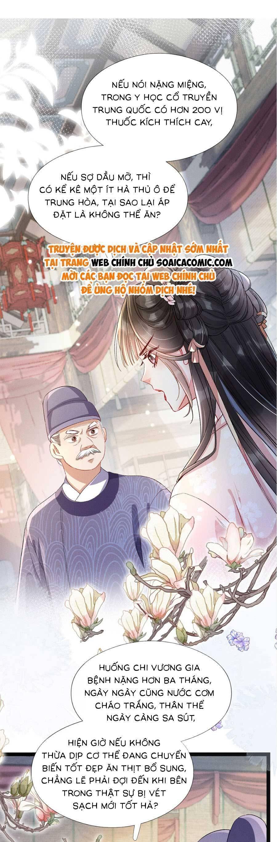 xuyên không về gả cho vương gia ốm yếu chapter 5 - Trang 4