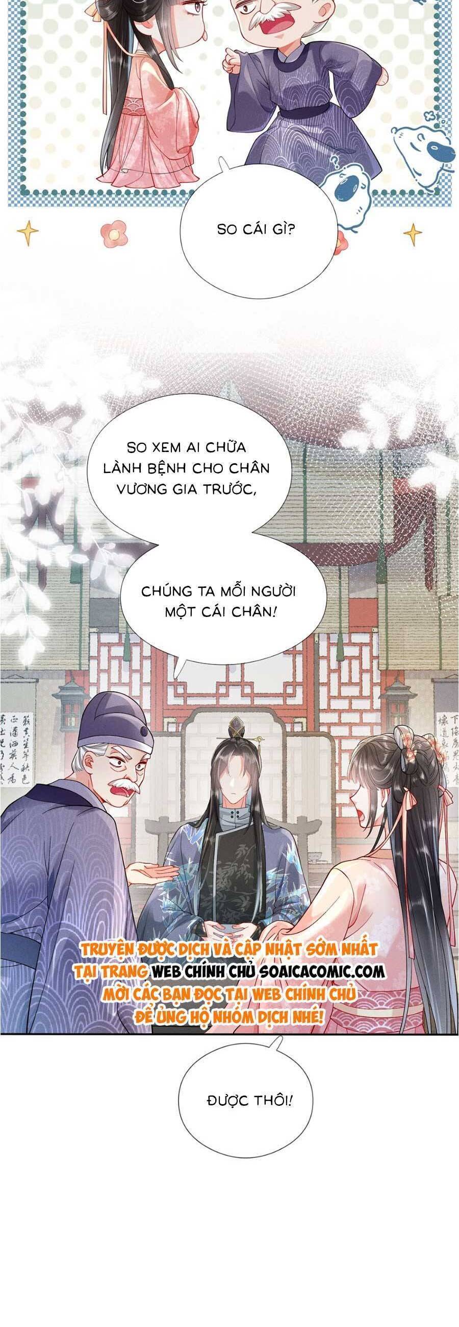 xuyên không về gả cho vương gia ốm yếu chapter 6 - Trang 5