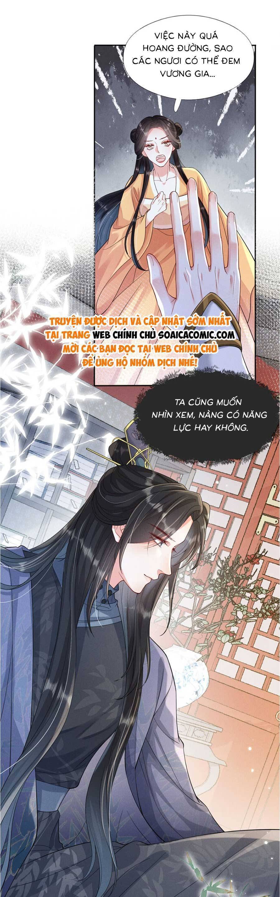 xuyên không về gả cho vương gia ốm yếu chapter 6 - Trang 5