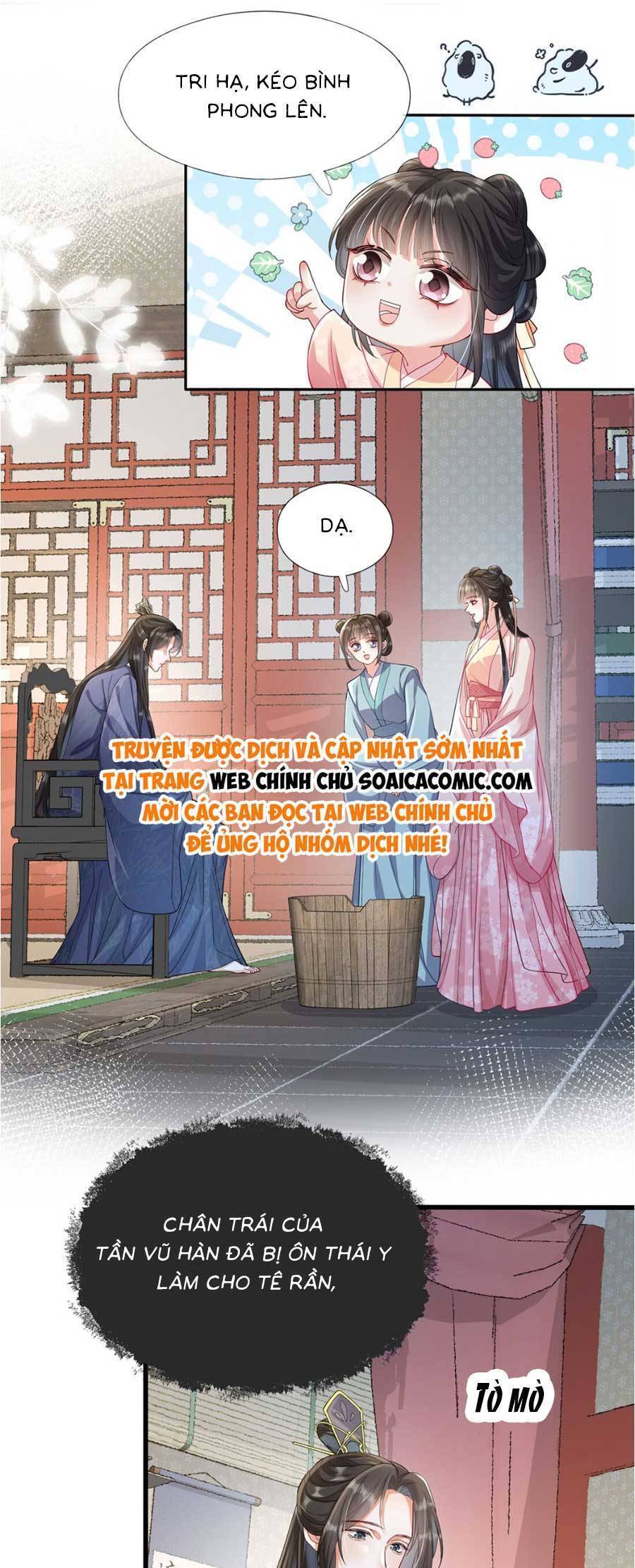 xuyên không về gả cho vương gia ốm yếu chapter 6 - Trang 5