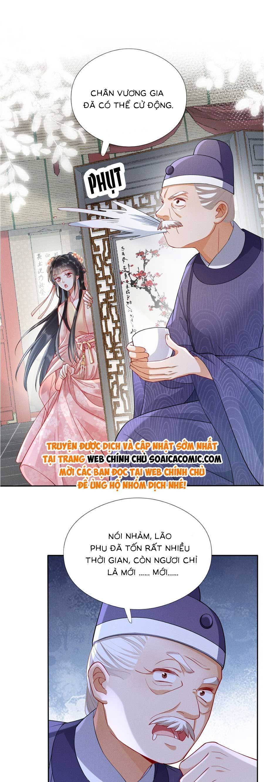 xuyên không về gả cho vương gia ốm yếu chapter 6 - Trang 5