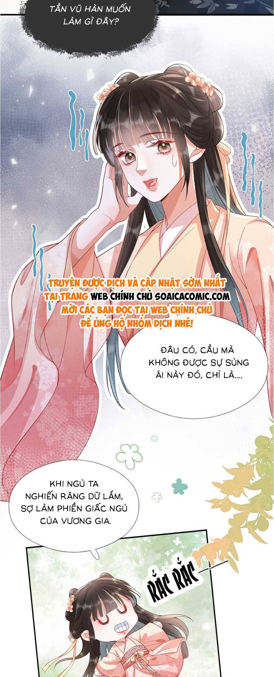 xuyên không về gả cho vương gia ốm yếu chapter 7 - Trang 4