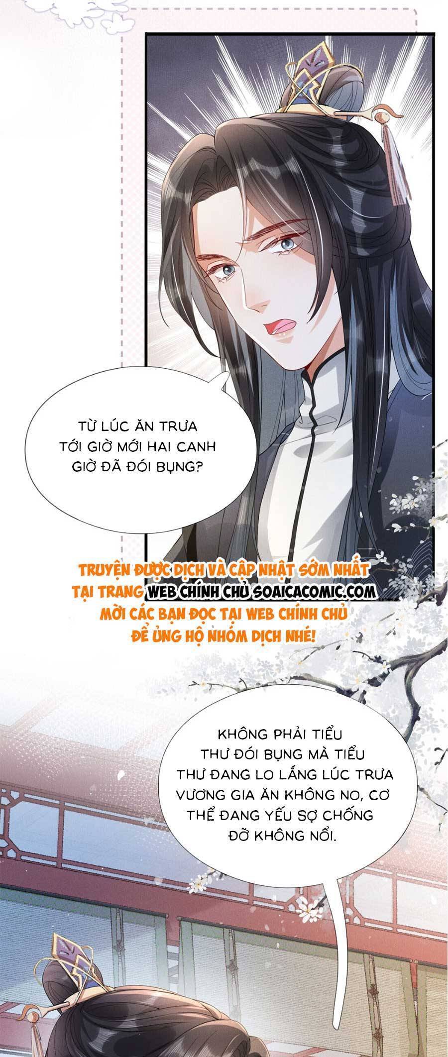 xuyên không về gả cho vương gia ốm yếu chapter 7 - Trang 4