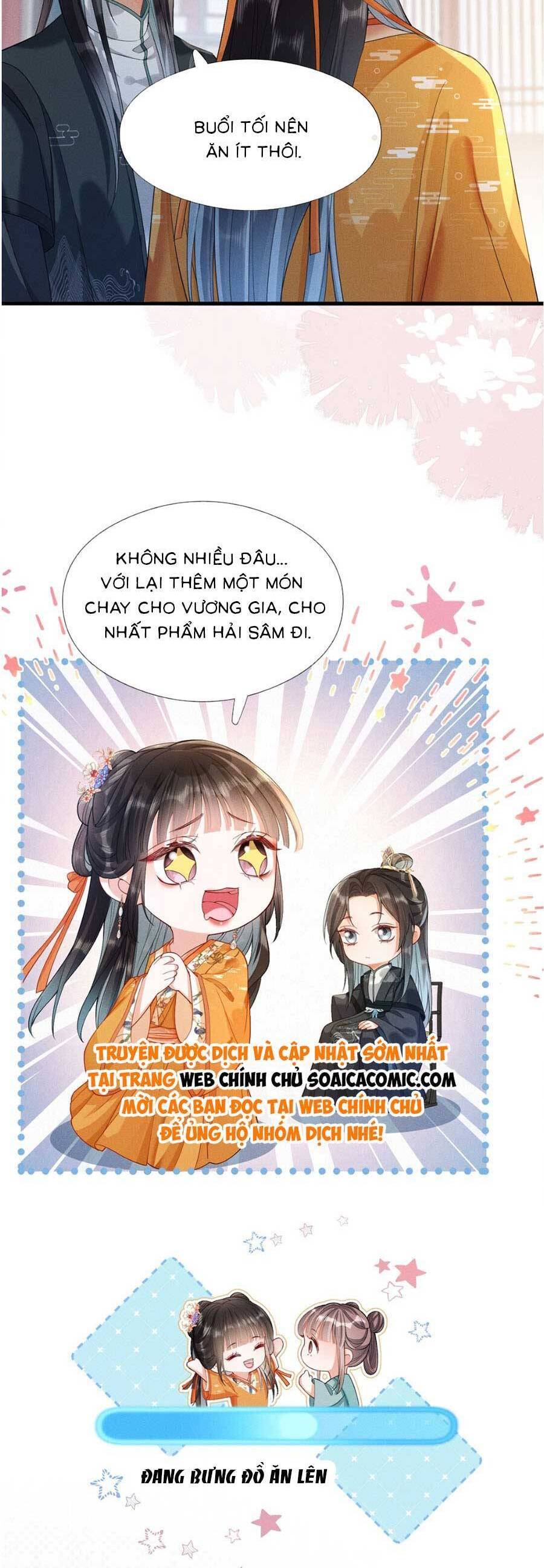 xuyên không về gả cho vương gia ốm yếu chapter 7 - Trang 4