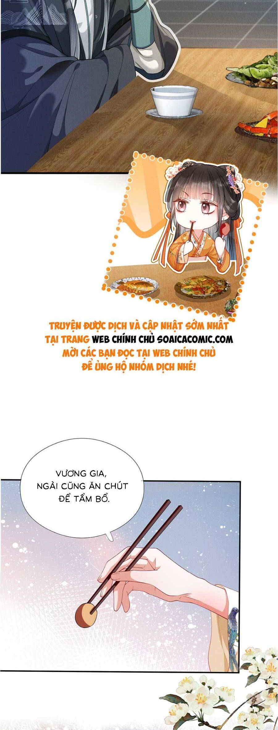 xuyên không về gả cho vương gia ốm yếu chapter 7 - Trang 4