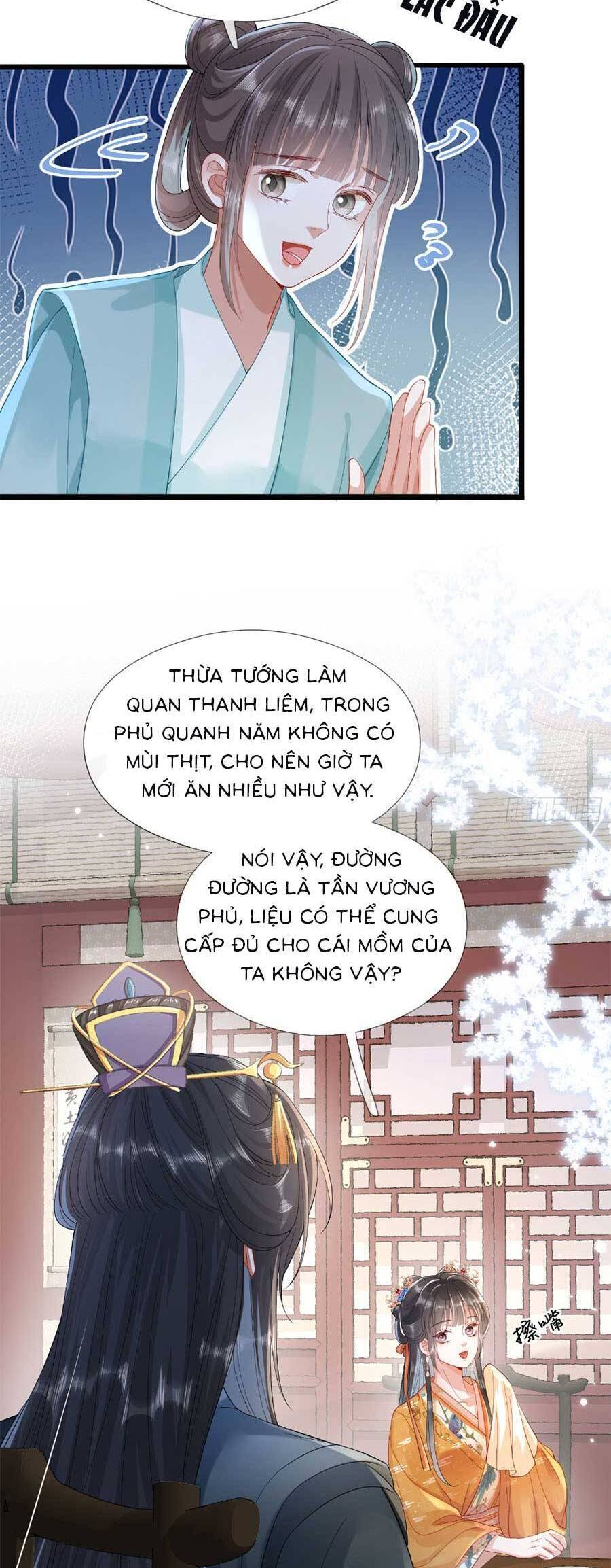 xuyên không về gả cho vương gia ốm yếu chapter 8 - Trang 5