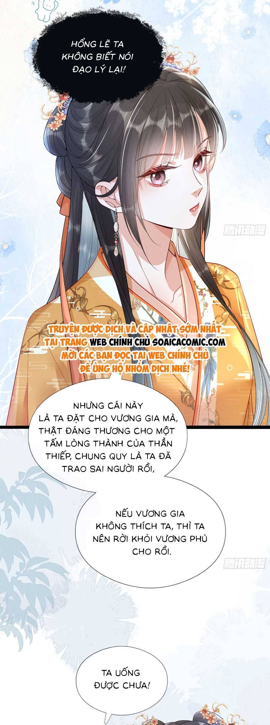 xuyên không về gả cho vương gia ốm yếu chapter 8 - Trang 5