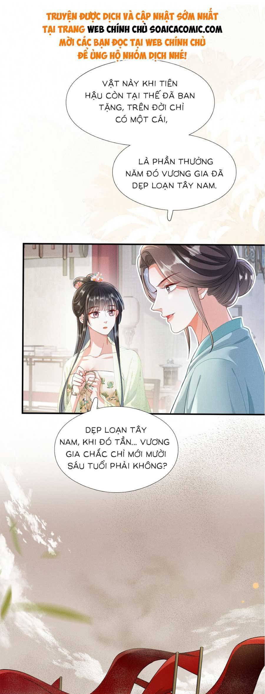 xuyên không về gả cho vương gia ốm yếu chapter 9 - Trang 5