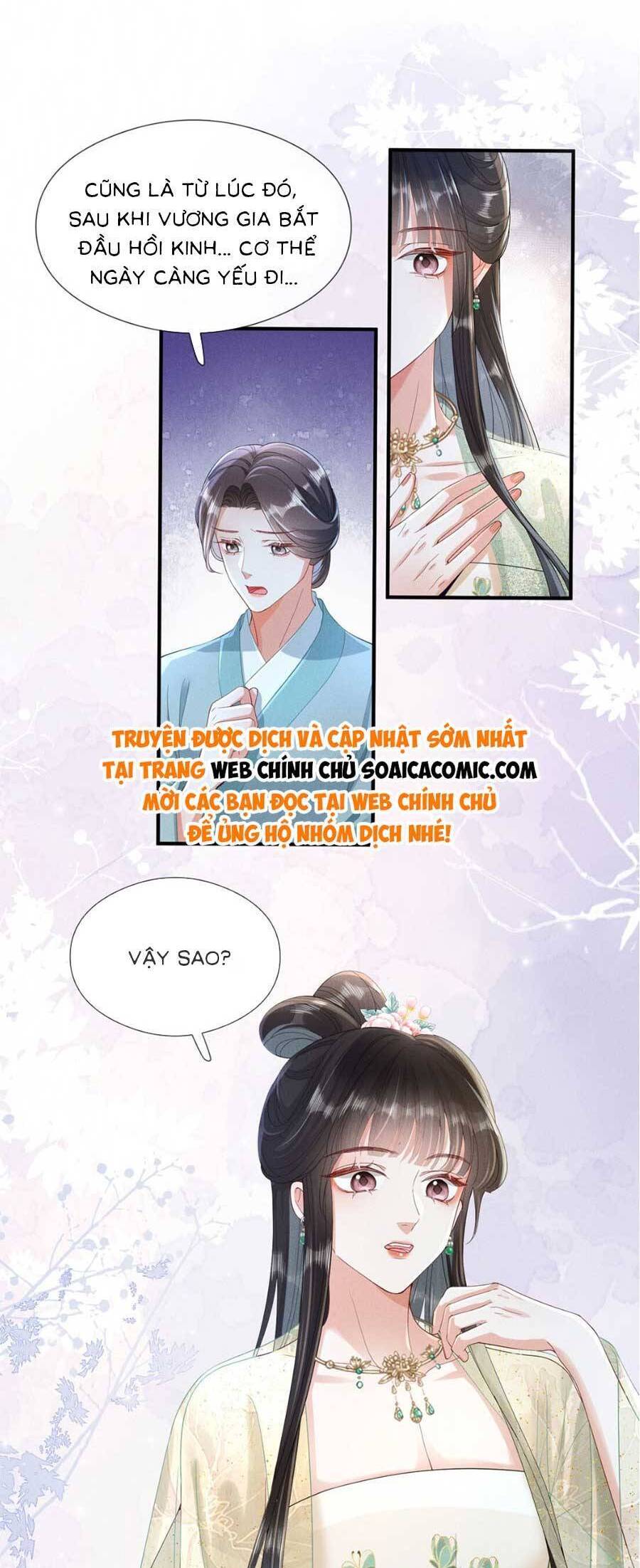 xuyên không về gả cho vương gia ốm yếu chapter 9 - Trang 5