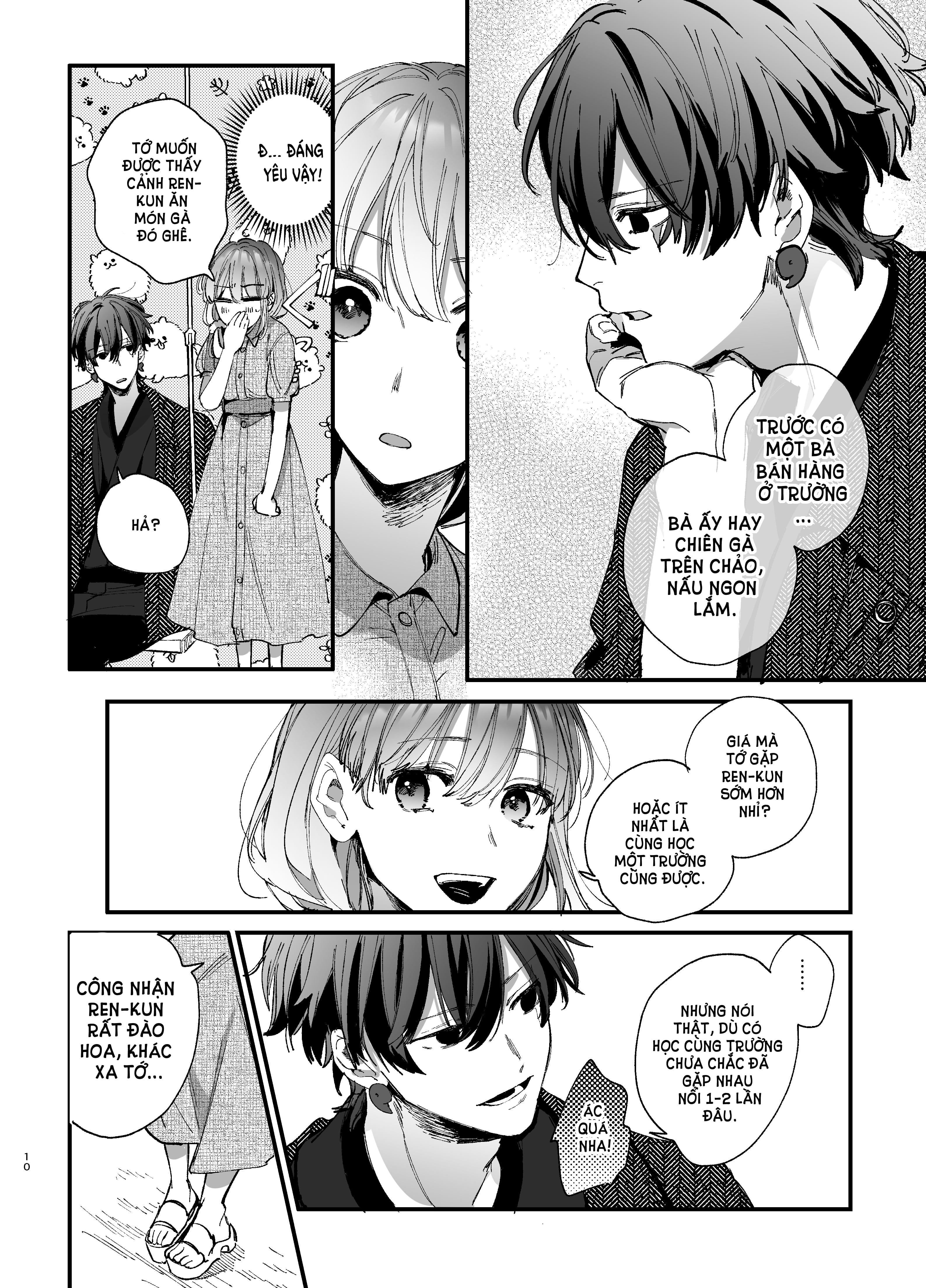 [21+] tôi được yaren-kun, thầy trừ tà yandere mạnh nhất âu yếm - nam yandere Chap 6.1 - Trang 2