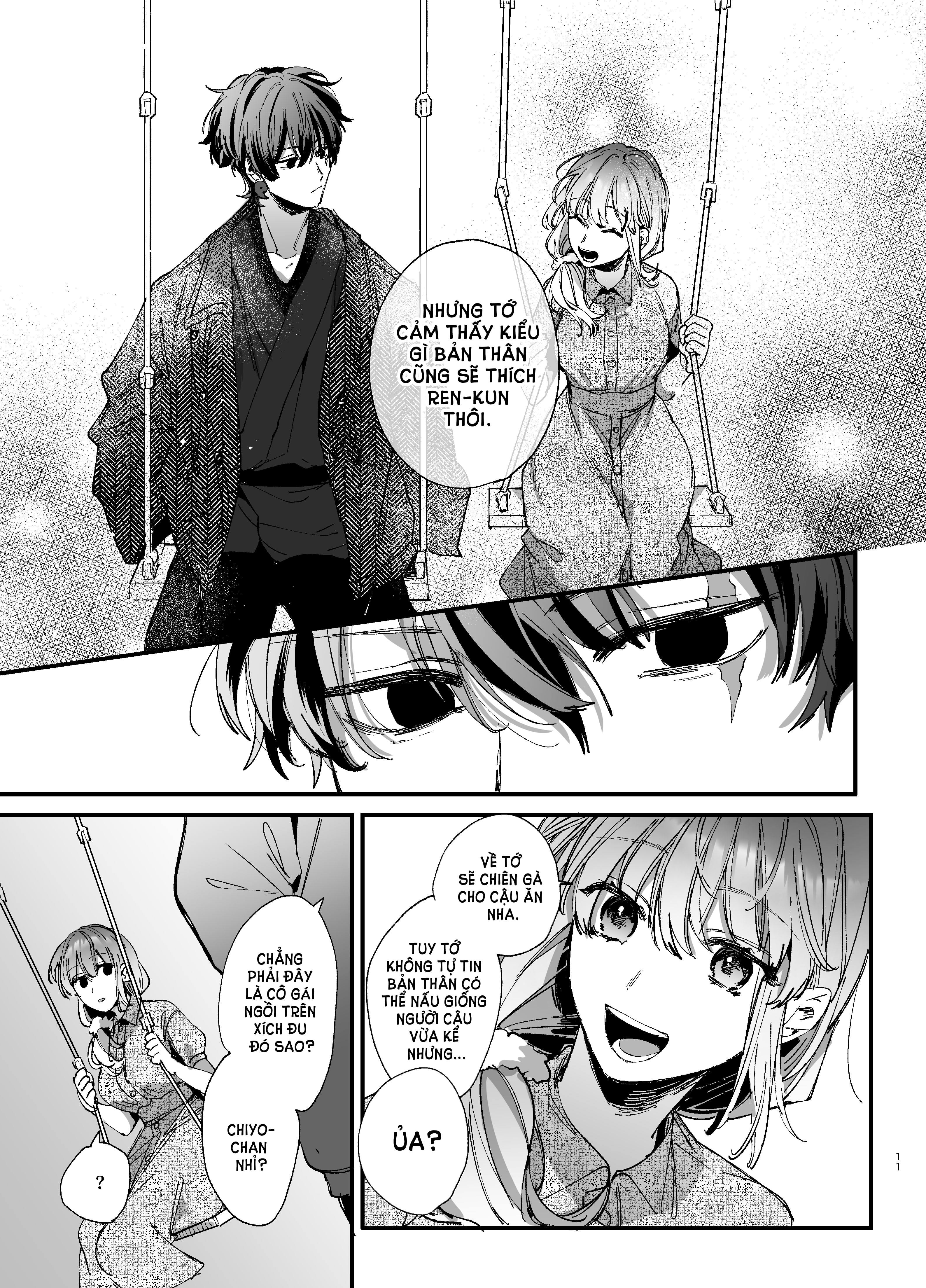 [21+] tôi được yaren-kun, thầy trừ tà yandere mạnh nhất âu yếm - nam yandere Chap 6.2 - Trang 2