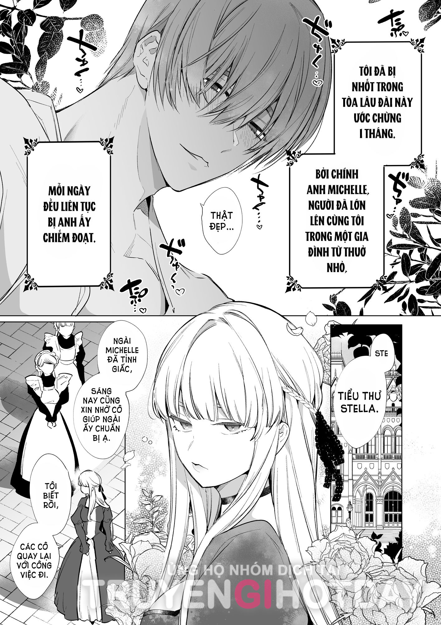 [21+] cô tiểu thư bỏ trốn bị vây hãm trong mật ngọt ân ái - yatomomin - yandere Chap 1.1 - Trang 2