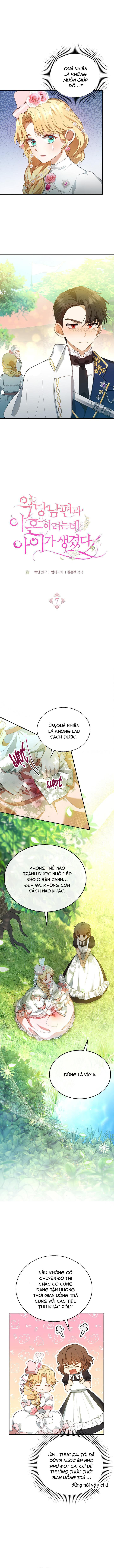 Tôi đã có con với người chồng phản diện Chap 7 - Trang 2