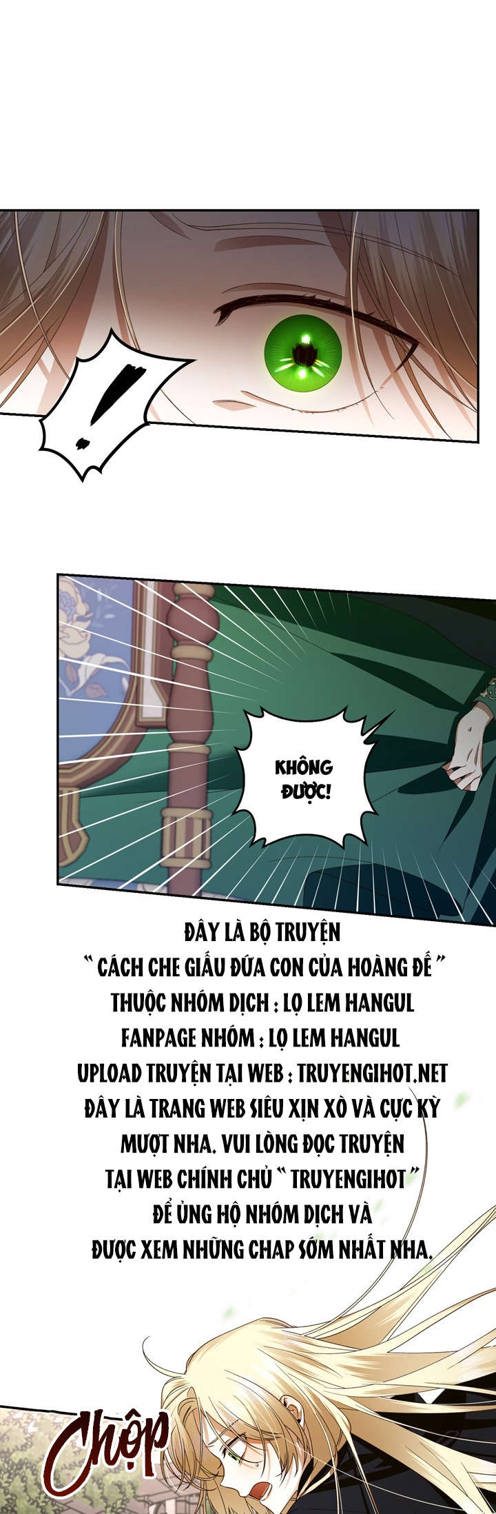 Cách che giấu đứa con của hoàng đế Chap 6 - Next Chap 7