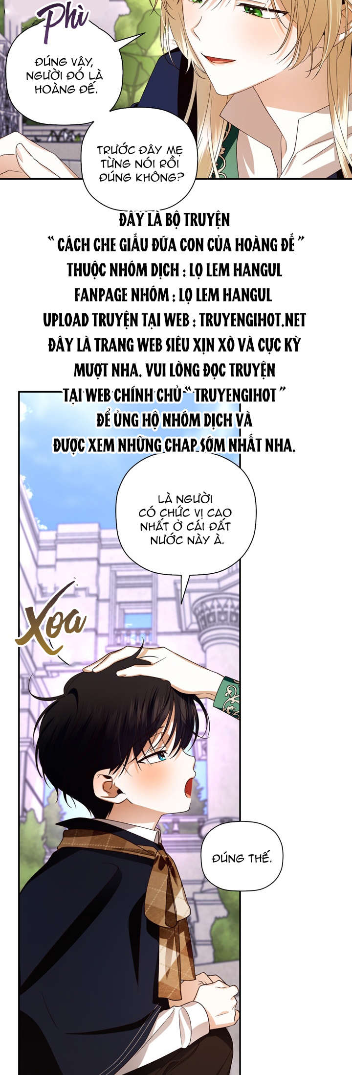 Cách che giấu đứa con của hoàng đế Chap 6 - Next Chap 7