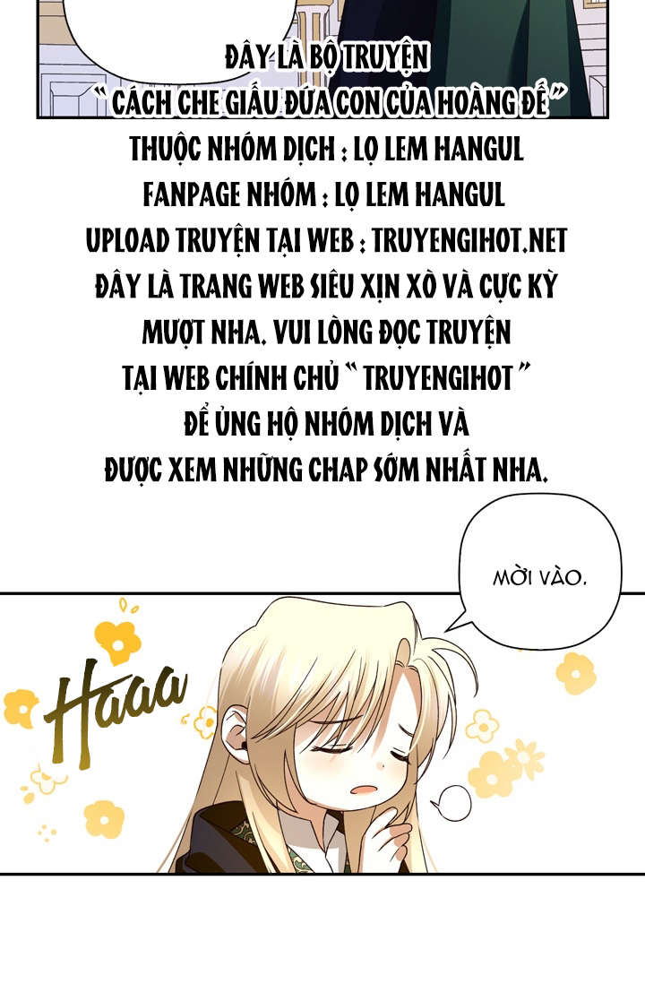 Cách che giấu đứa con của hoàng đế Chap 7 - Next Chap 8