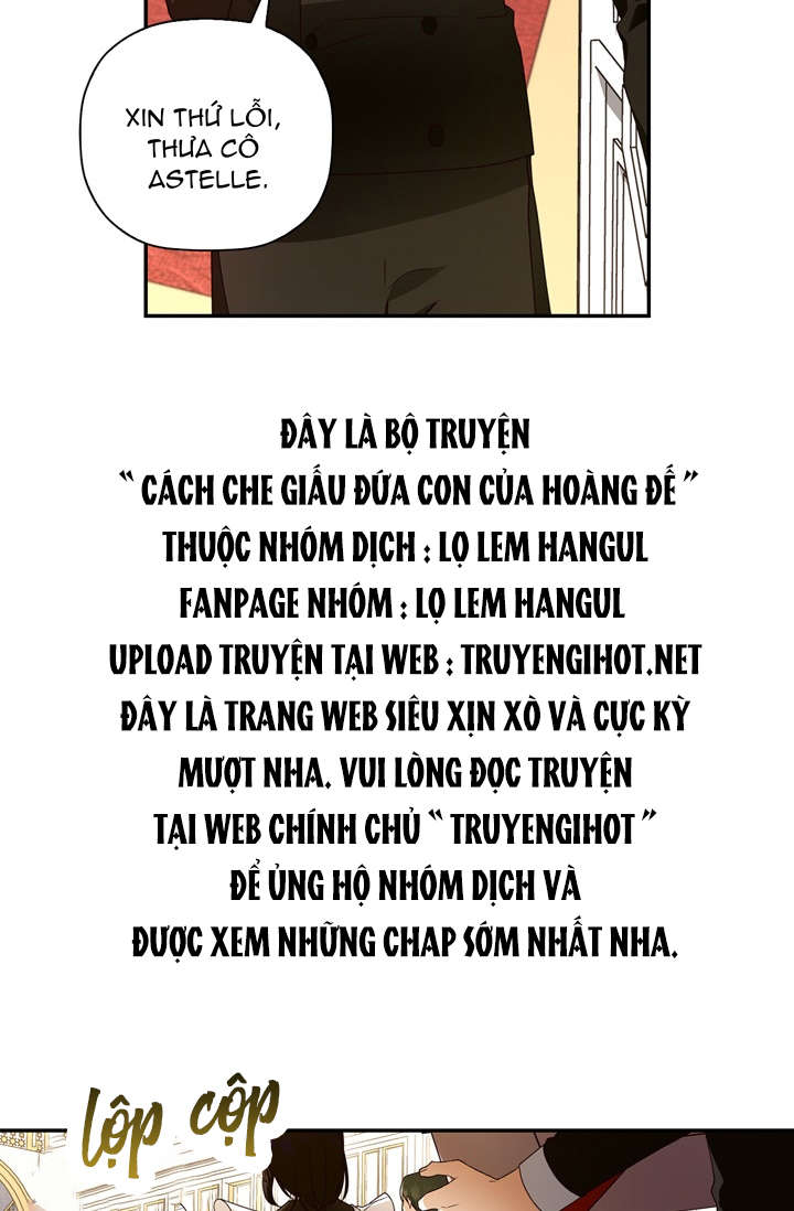 Cách che giấu đứa con của hoàng đế Chap 7 - Next Chap 8