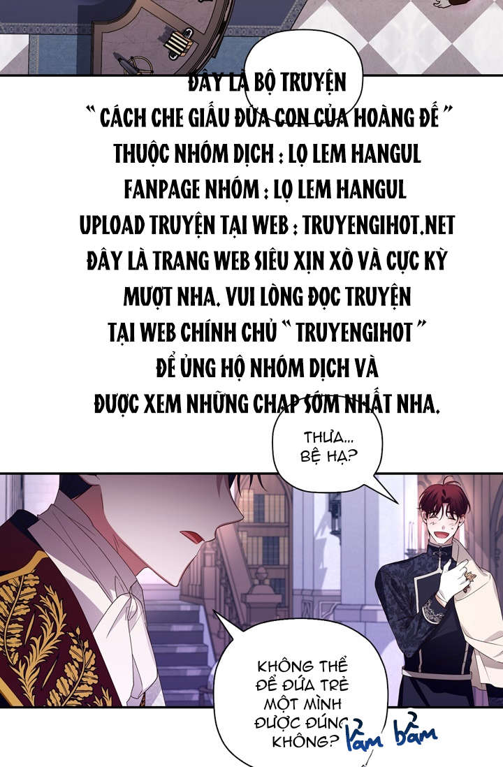 Cách che giấu đứa con của hoàng đế Chap 7 - Next Chap 8