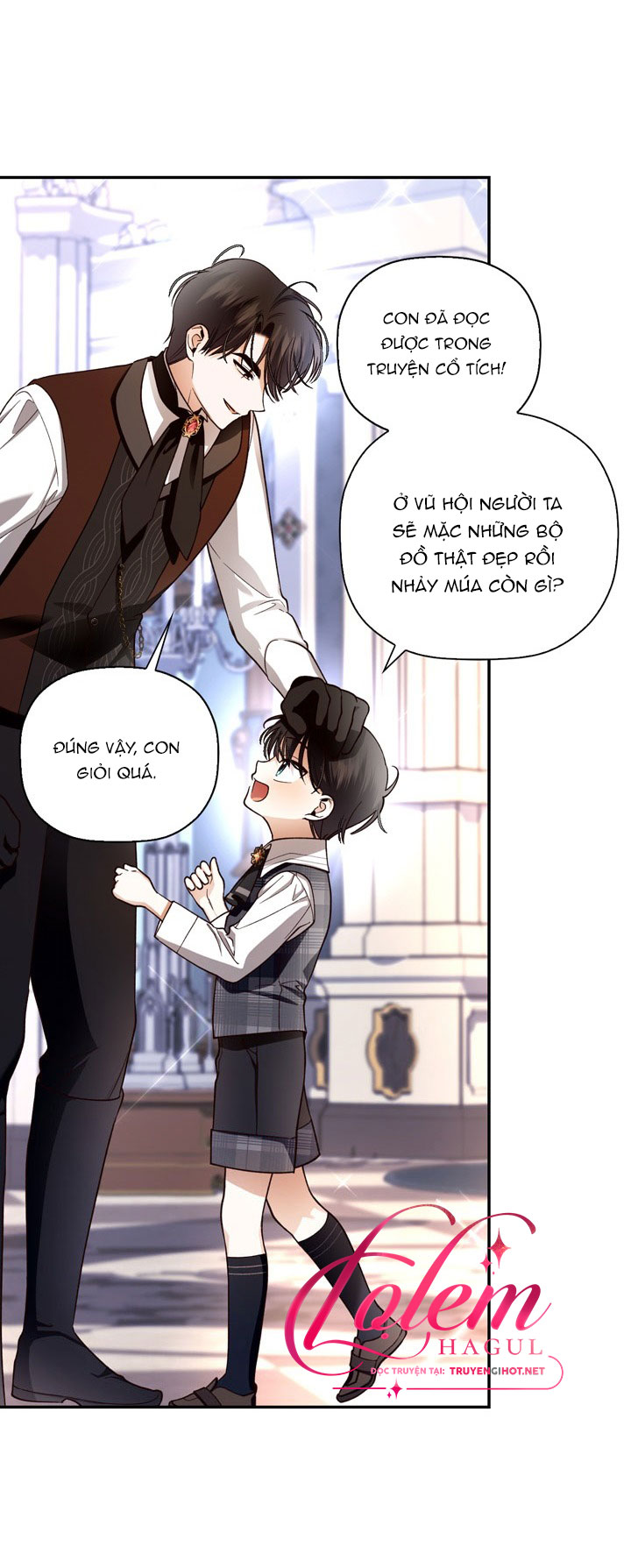 Cách che giấu đứa con của hoàng đế Chap 27 - Next Chap 28