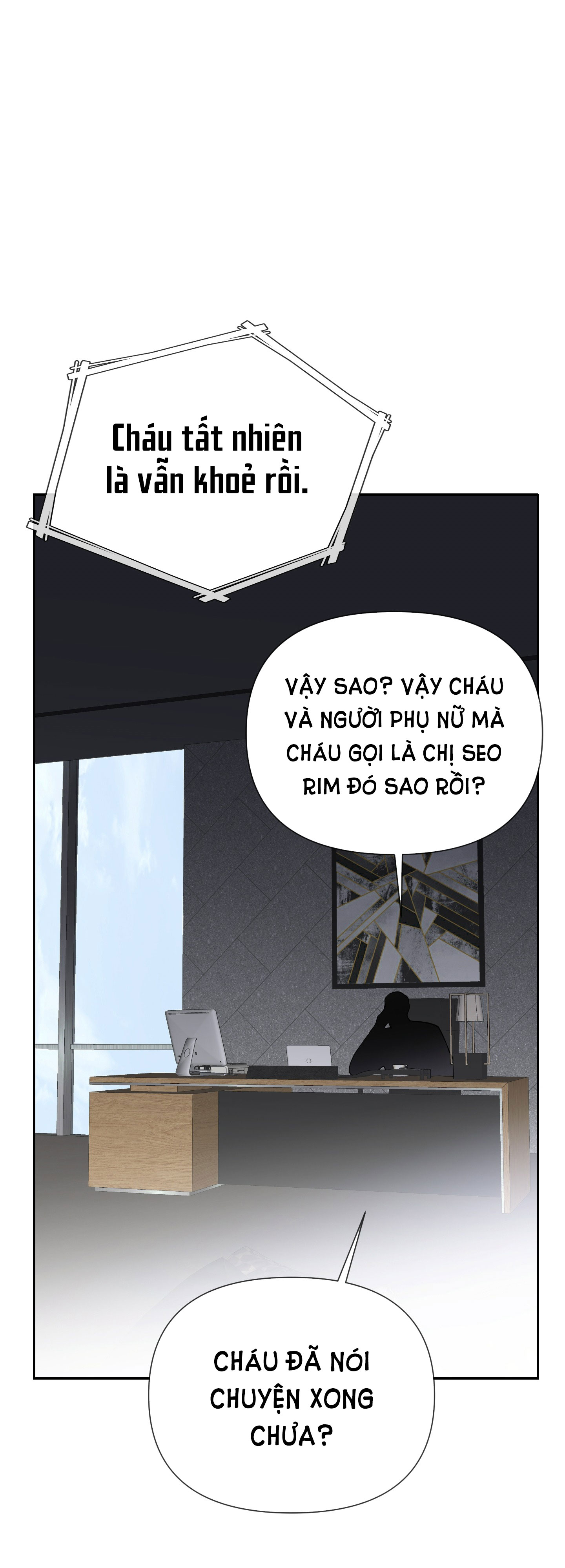 [18+] trưởng phòng, chị hãy ly hôn đi Chap 3.2 - Trang 2