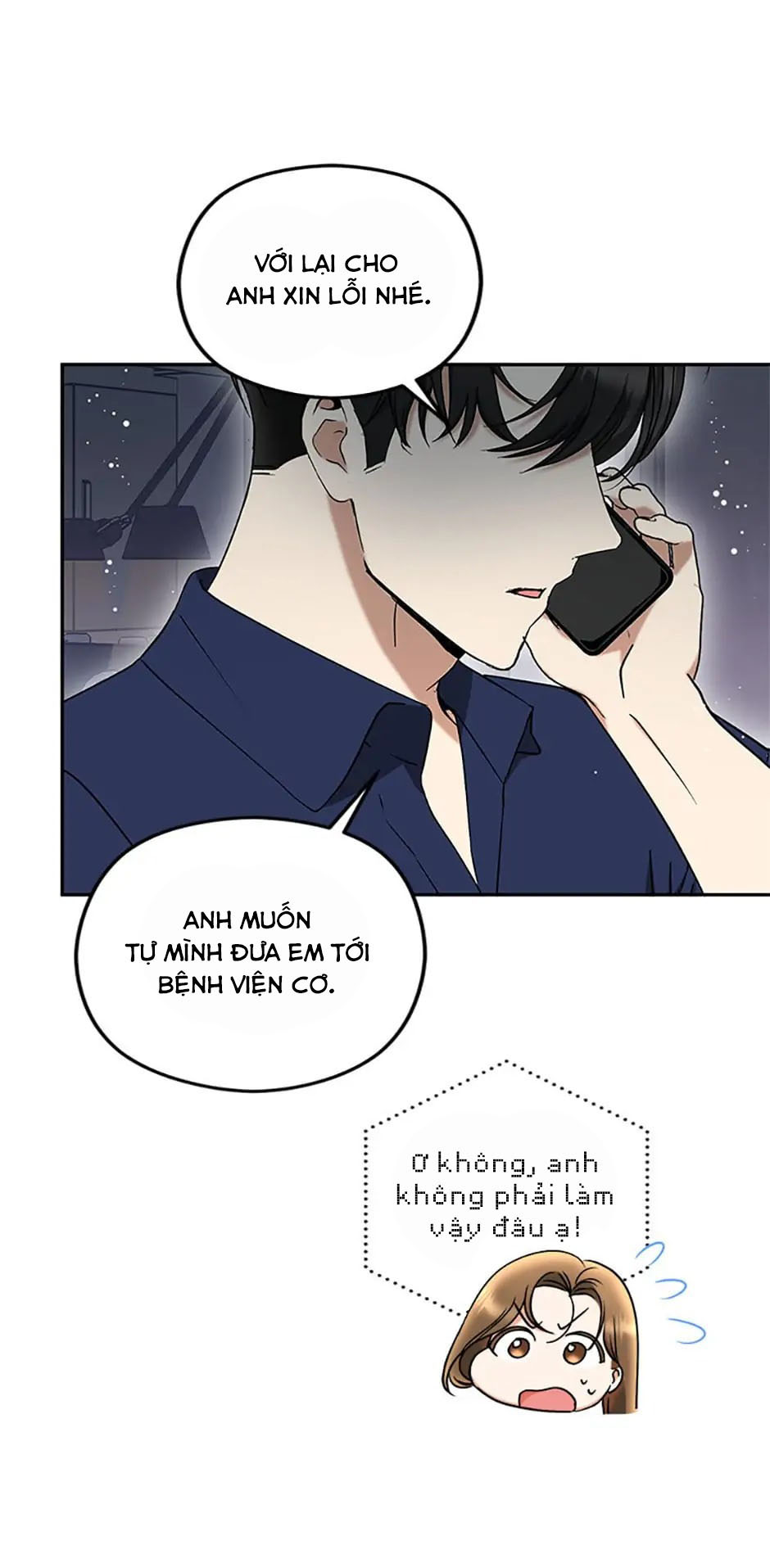 HÔN THÔI VẪN CHƯA ĐỦ ĐÂU Chap 27 - Next Chap 28