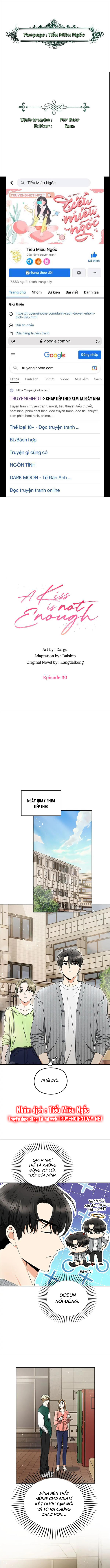 HÔN THÔI VẪN CHƯA ĐỦ ĐÂU Chap 30 - Next Chap 33