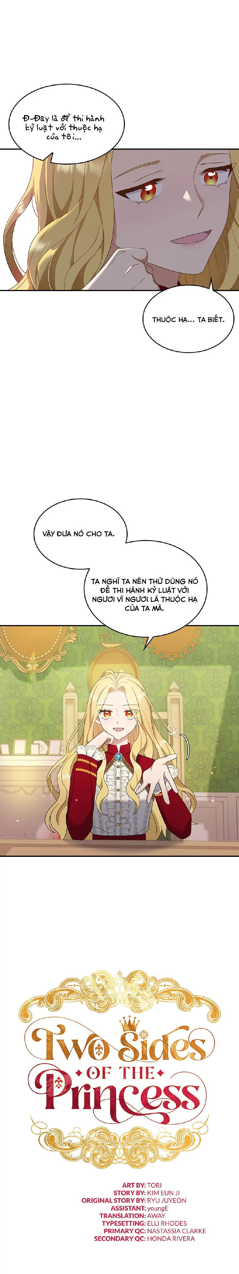 Công chúa hai mặt Chap 19 - Trang 2