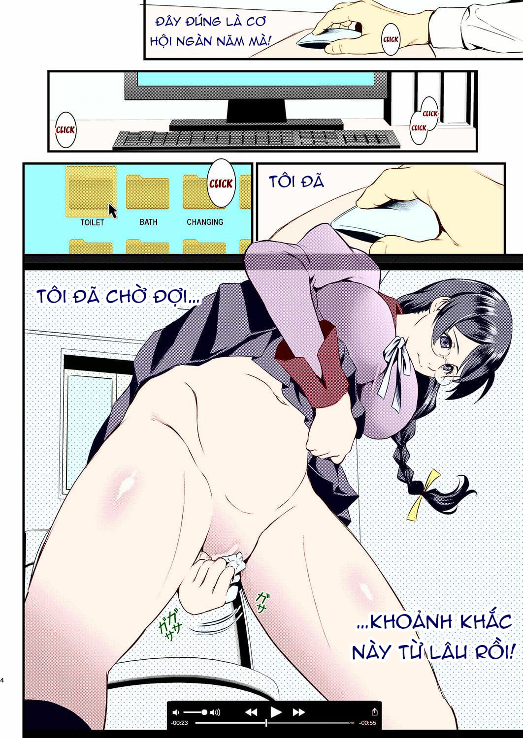 cô gái ngoài hành lang Chap 1.1 - Trang 2