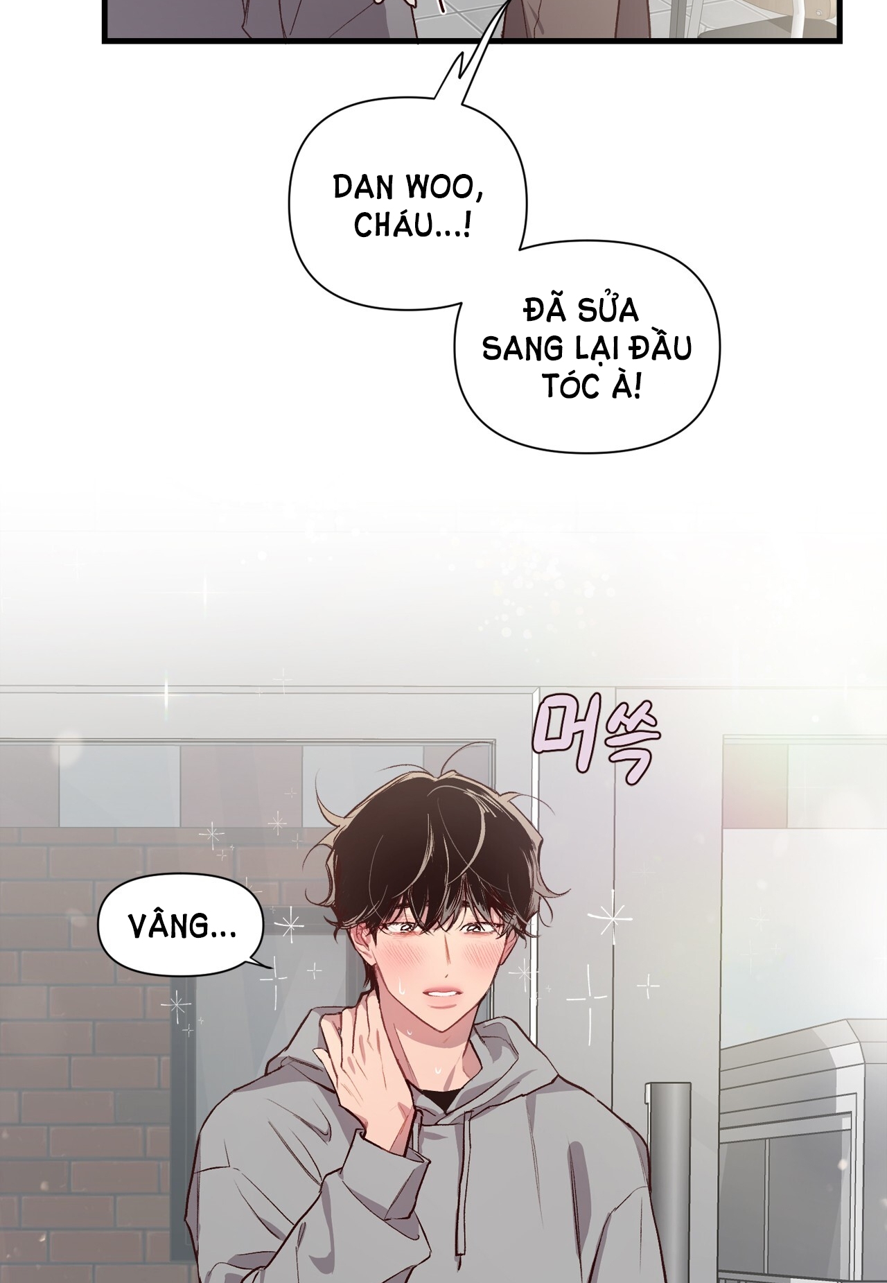 [18+] điều bí mật dưới mái tóc Chap 2.2 - Trang 2