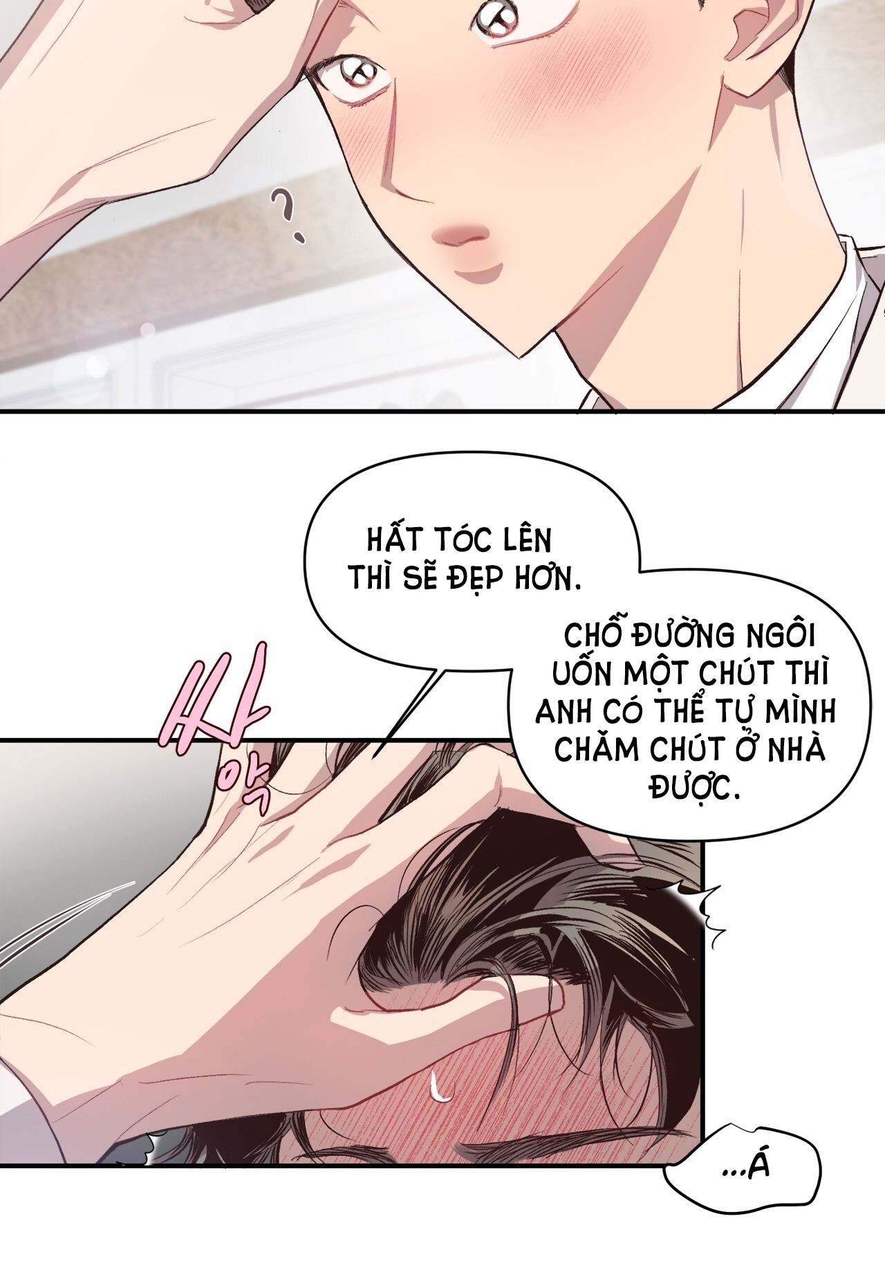 [18+] điều bí mật dưới mái tóc Chap 9.2 - Trang 2